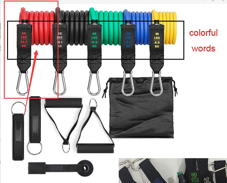 Fitness Rally Elastic Rope Resistance Band - Jakko Store