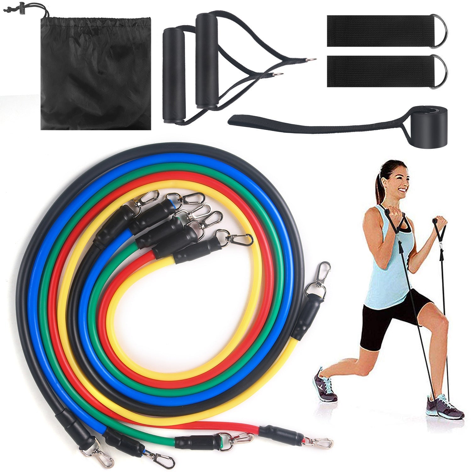 Fitness Rally Elastic Rope Resistance Band - Jakko Store