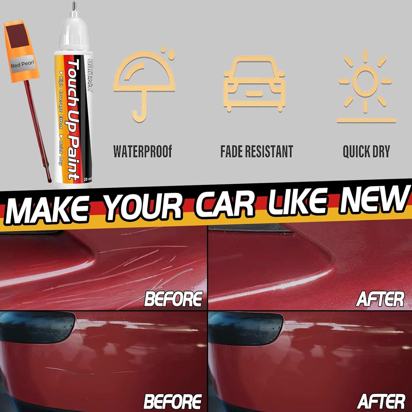 Quick Touch Up Paint Pen – Fix Scratches Like a Pro! - Jakko Store