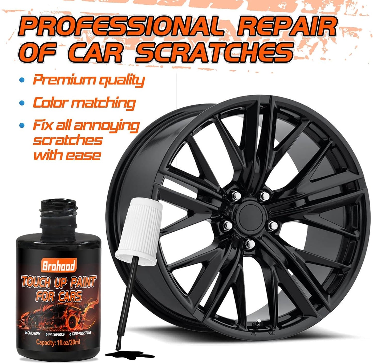 Gloss Black Scratch Pen - Professional Scratch Repair for High-Gloss Surfaces - Jakko Store