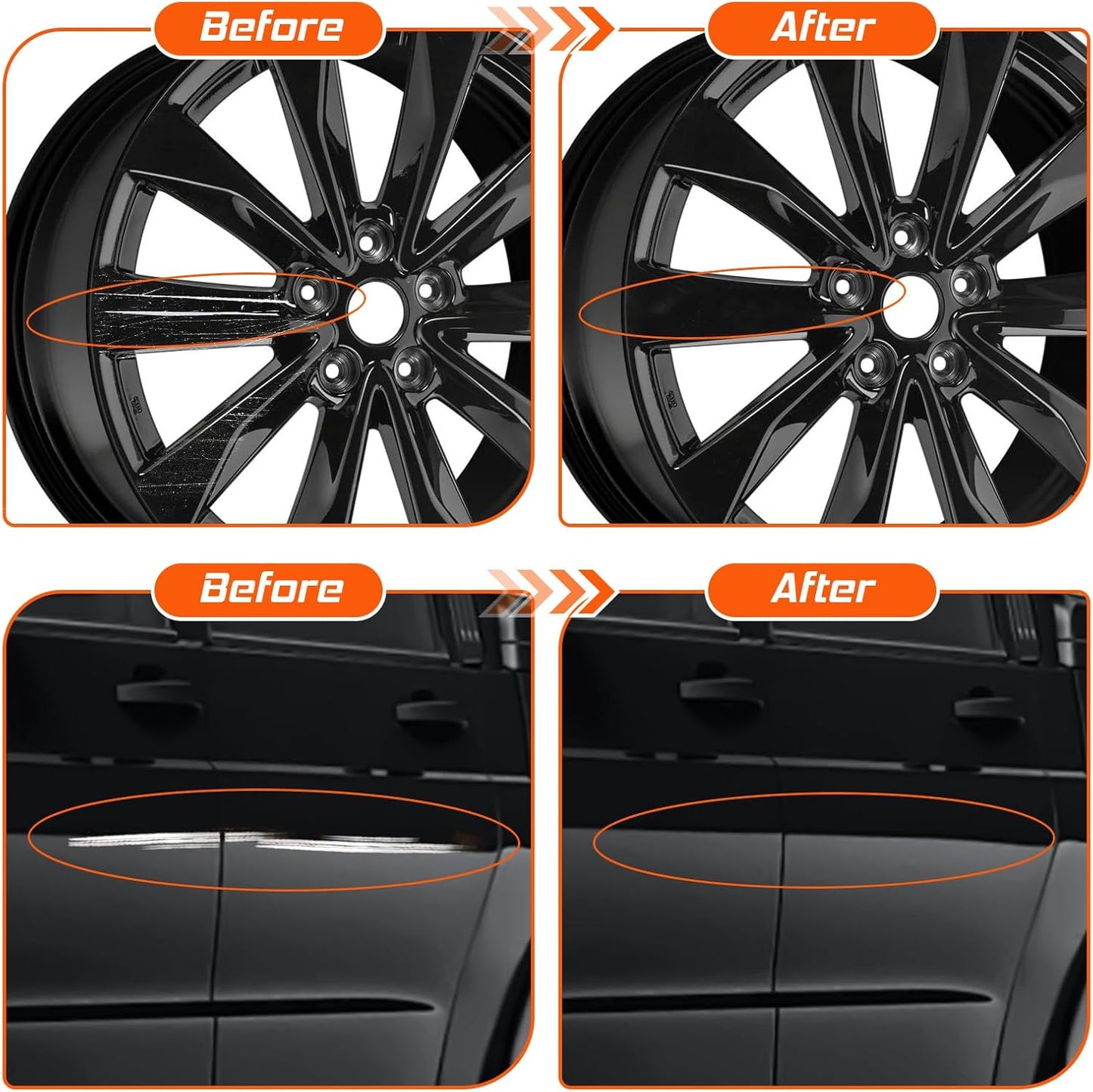 Gloss Black Scratch Pen - Professional Scratch Repair for High-Gloss Surfaces - Jakko Store