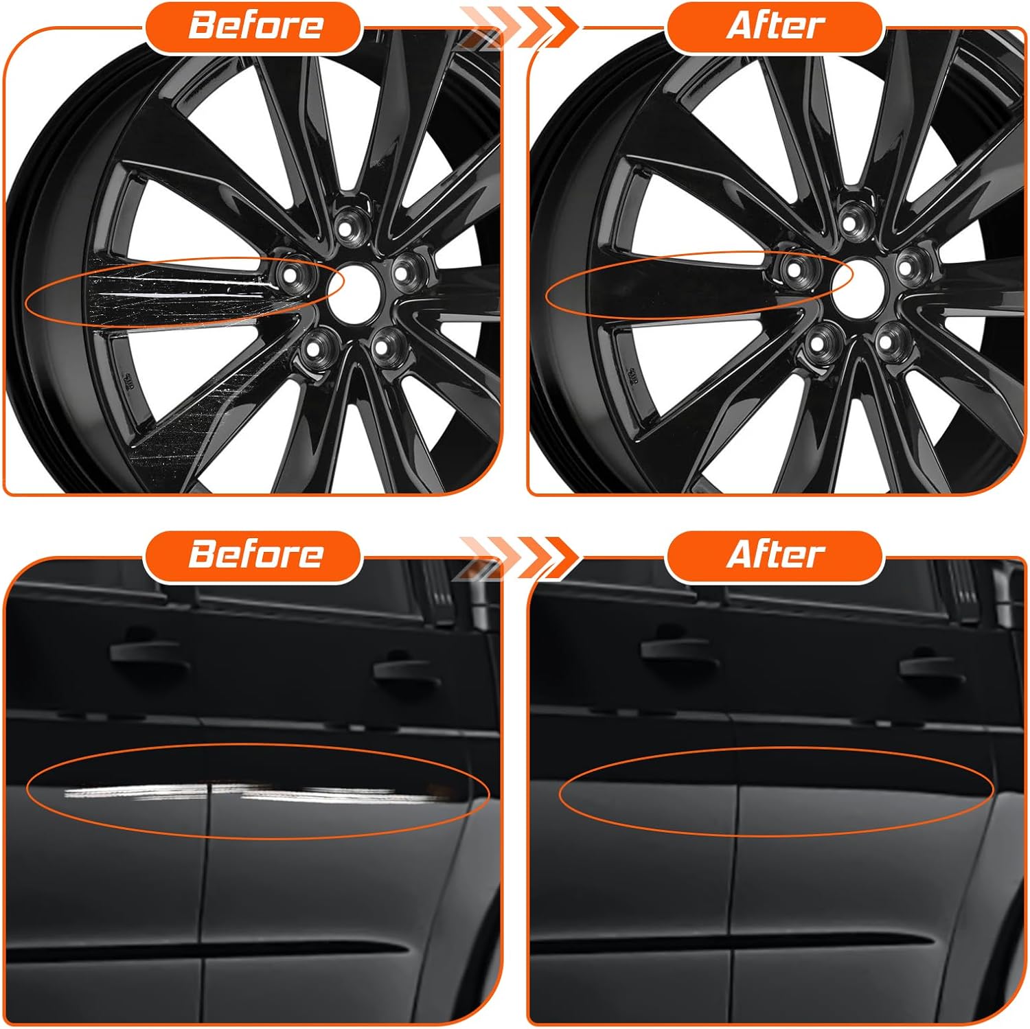 Gloss Black Scratch Pen - Professional Scratch Repair for High-Gloss Surfaces - Jakko Store