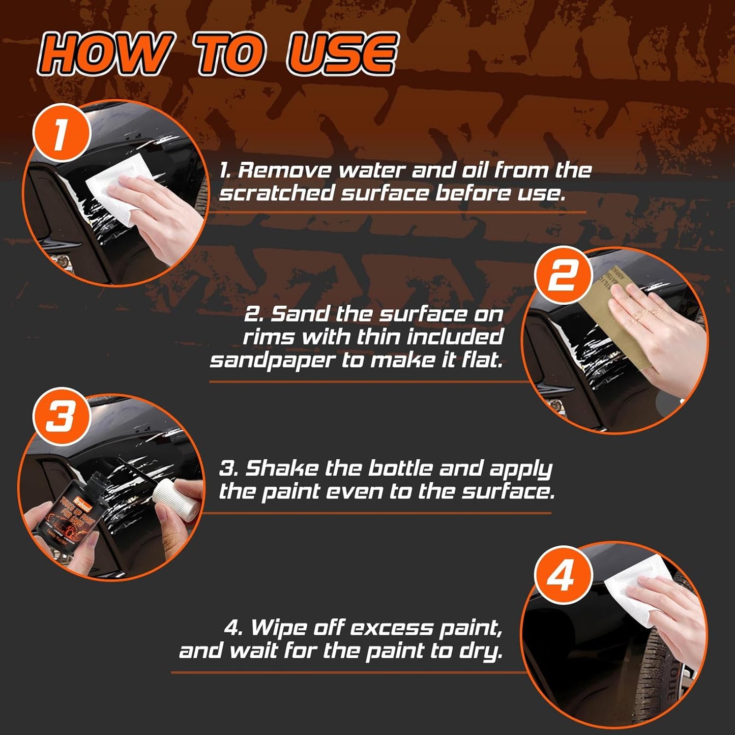 Gloss Black Scratch Pen - Professional Scratch Repair for High-Gloss Surfaces - Jakko Store