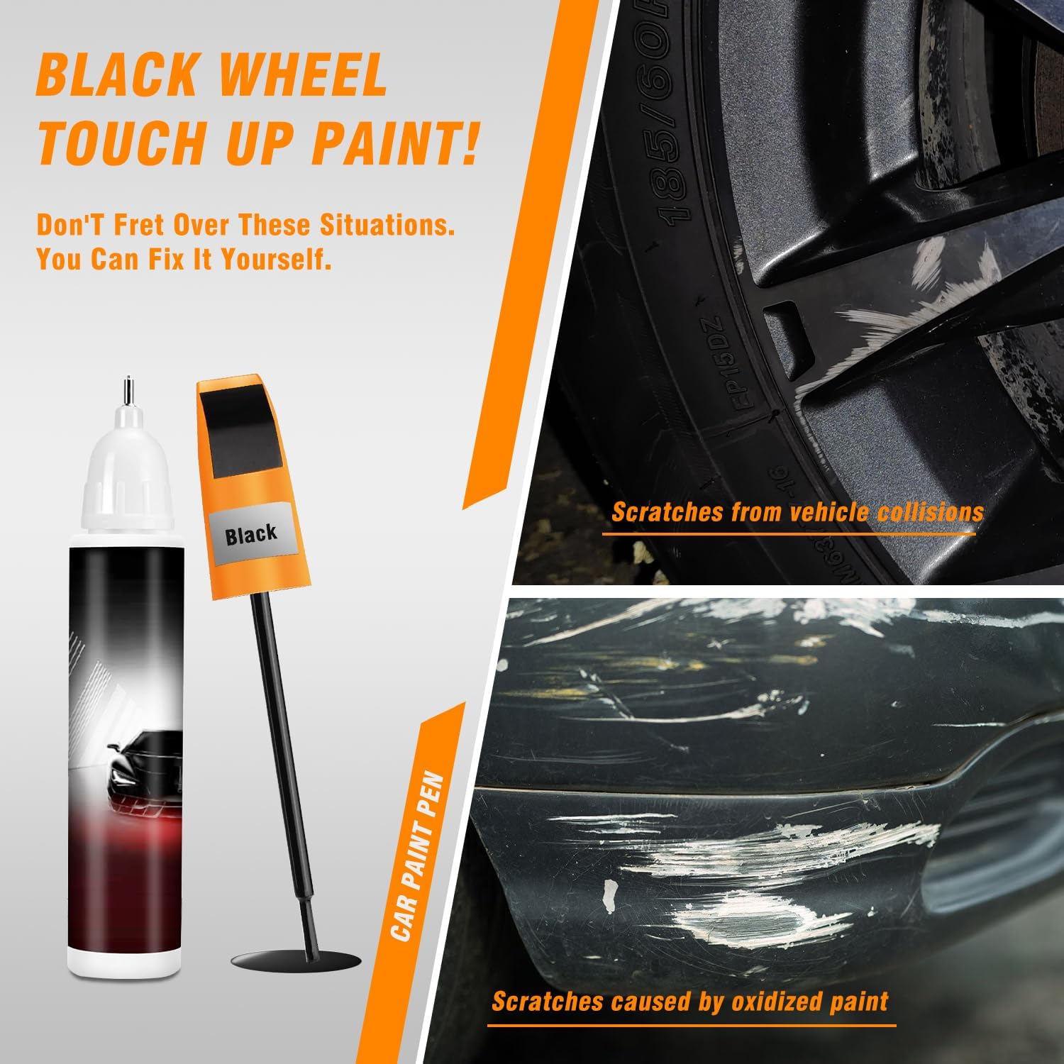 Black Scratch Repair Pen | Best touch up paint pen - Jakko Store