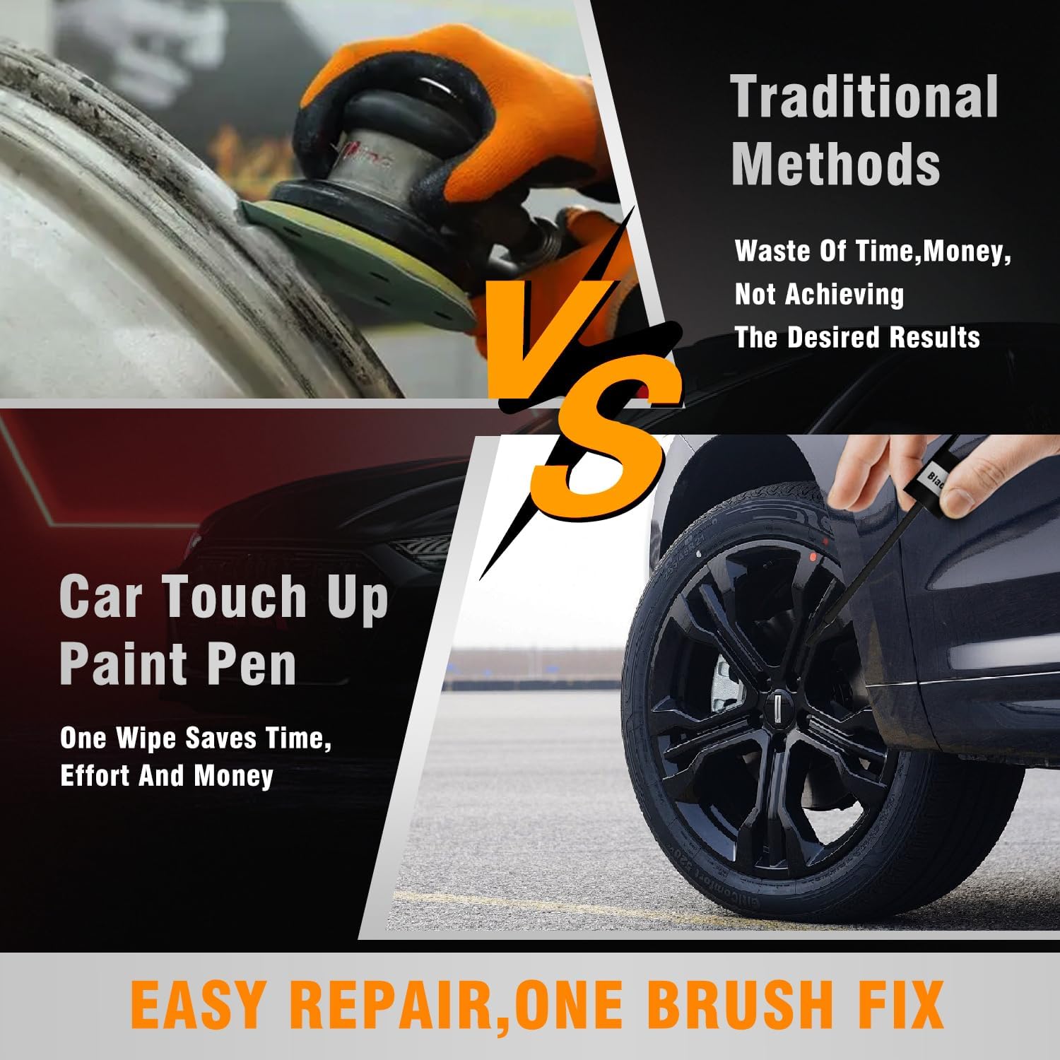 Black Scratch Repair Pen | Best touch up paint pen - Jakko Store