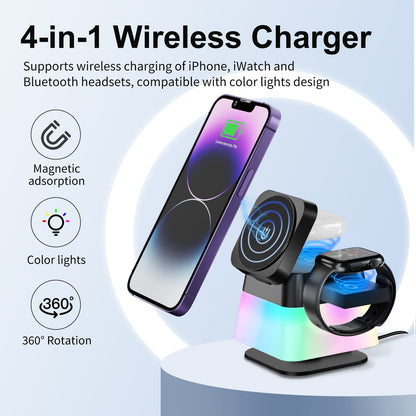 4-in-1 Wireless Charging Stand - Jakko Store