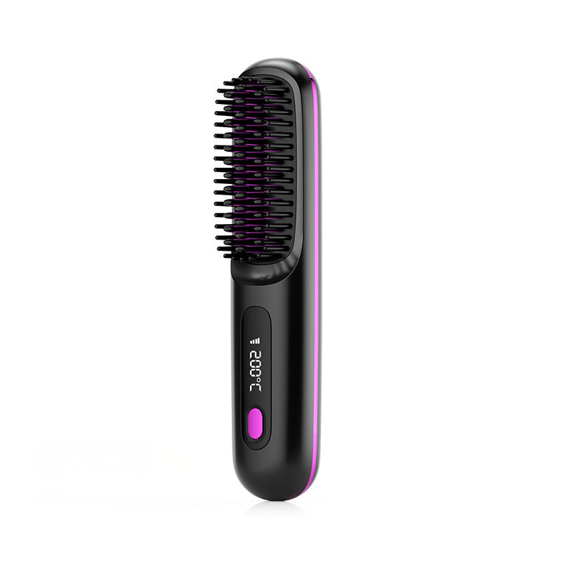 2-in-1 Hair Straightener Brush - Jakko Store