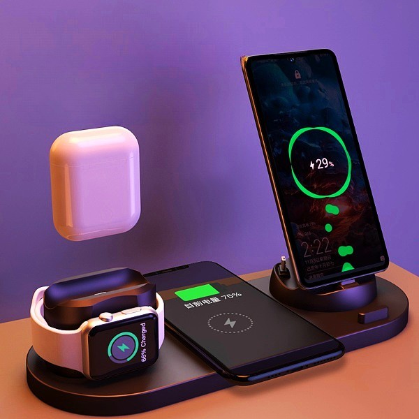 Wireless Charger 6-in-1 Dock - Jakko Store