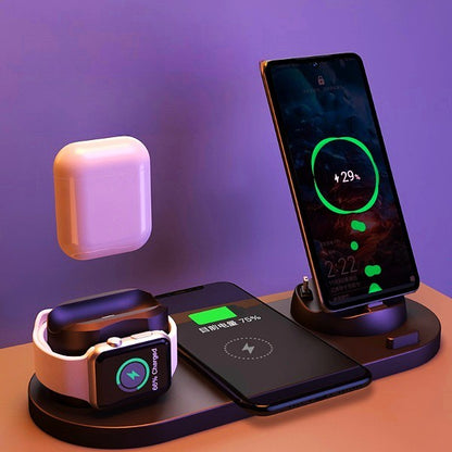 Wireless Charger 6-in-1 Dock - Jakko Store